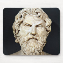 Bust of Antisthenes Mousepad