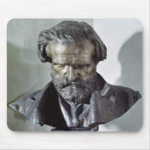 Bust of Giuseppe Verdi Mouse Pad