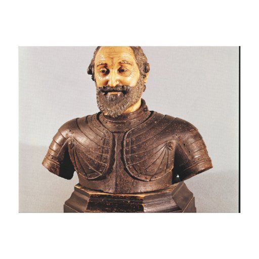 Bust of Henri IV Gallery Wrap Canvas