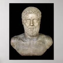 Bust of Hercules Print