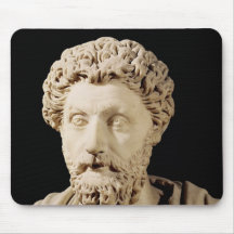 Bust of Marcus Aurelius Mouse Pad