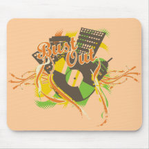 Bust Out Music T-shirts and Gifts Mousepads