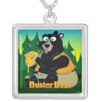 Buster Bear™ Sterling Silver Necklace