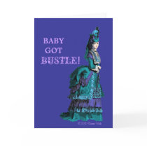 Bustle Greeting Card