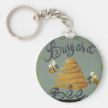 Busy As A Bee Key Chains