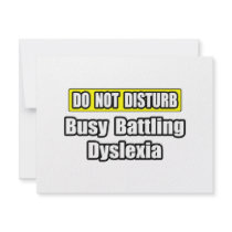 Busy Battling Dyslexia