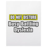 Busy Battling Dyslexia Customized Letterhead