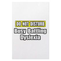 Busy Battling Dyslexia