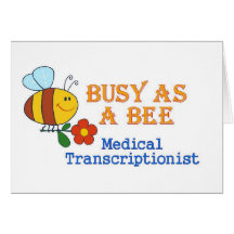 Busy Bee MT Greeting Card