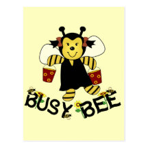 Busy Bee Postcard