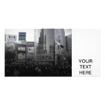 Busy intersection in Tokyo Photo Card