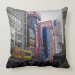 Busy intersection in Tokyo Pillow