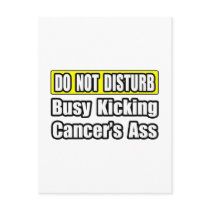 Busy Kicking Cancer's Ass