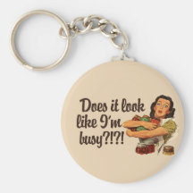 Busy Mom Key Chain