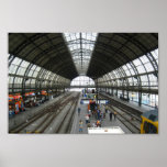 Busy Railway Station Posters
