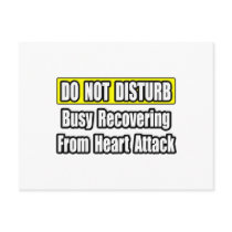 Busy Recovering From Heart Attack