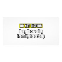 Busy Recovering From Hysterectomy