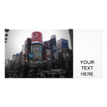 Busy Tokyo intersection Picture Card