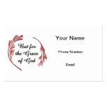 But for the Grace of God Business Cards