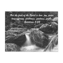 But the fruit of the Spirit is love, joy, peace, l Post Cards