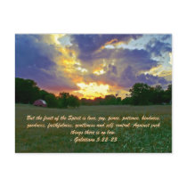 But the fruit of the Spirit is love, joy, peace, p Post Cards