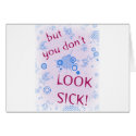 But You Don't Look Sick! Invisible Disability. cards