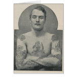 Butch Bruce, the tattooed Australian sailor Greeting Card