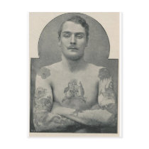 Butch Bruce, the tattooed Australian sailor Post Cards