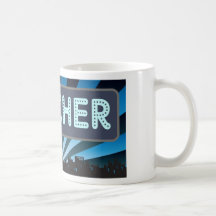 Butcher Marquee Coffee Mug