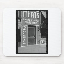 Butcher Store Mouse Pads