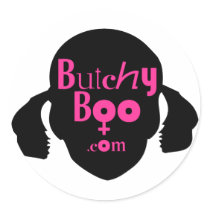 Butchy Boo.com Stickers
