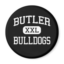 Butler - Bulldogs - High School - Augusta Georgia Fridge Magnet