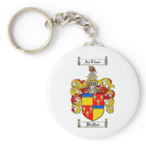 BUTLER FAMILY CREST -  BUTLER COAT OF ARMS KEY CHAIN