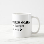 Buts de carrière de Ninja - géologue Tasses À Café