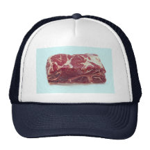 Butt pork roast mesh hat
