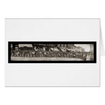 Butte MT Motorcycle Photo 1914 Greeting Cards