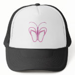 Butter Flops Pink Design Trucker Hats