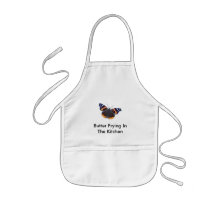 Butter Frying In The Kitchen Apron
