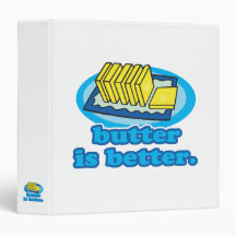 butter is better 3 ring binders