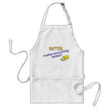 Butter Makes Everything Better Aprons