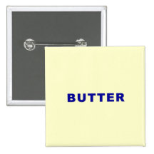 Butter Pinback Button