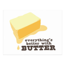 Butter Postcard