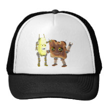 ButterBot and BreadBot Mesh Hats