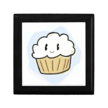 Buttercream Cupcake Jewelry Boxes