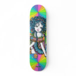 "Buttercup" Rainbow Cup Cake Fairy Skateboard
