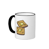buttered toast mug