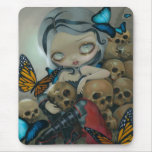 "Butterflies and Bones" Mousepad mousepads