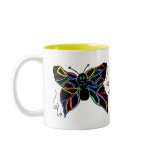 Butterflies and Dragonfly mug