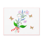 Butterflies and Flowers Design