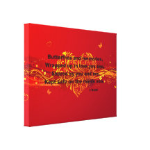 Butterflies and Memories Gallery Wrapped Canvas